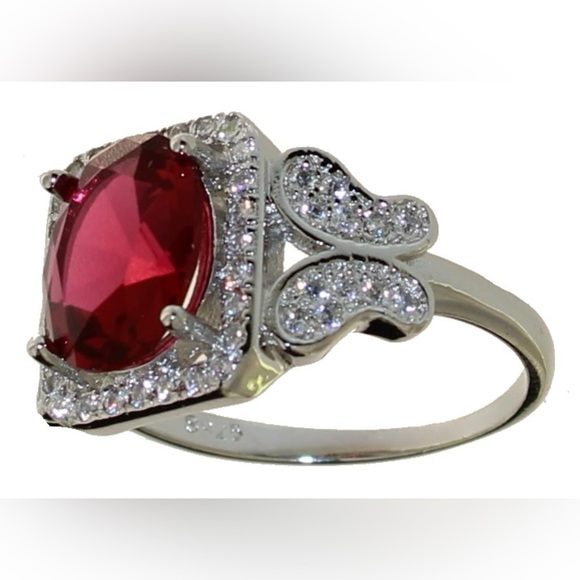 3.25 ct ruby ring - Picture 2 of 3